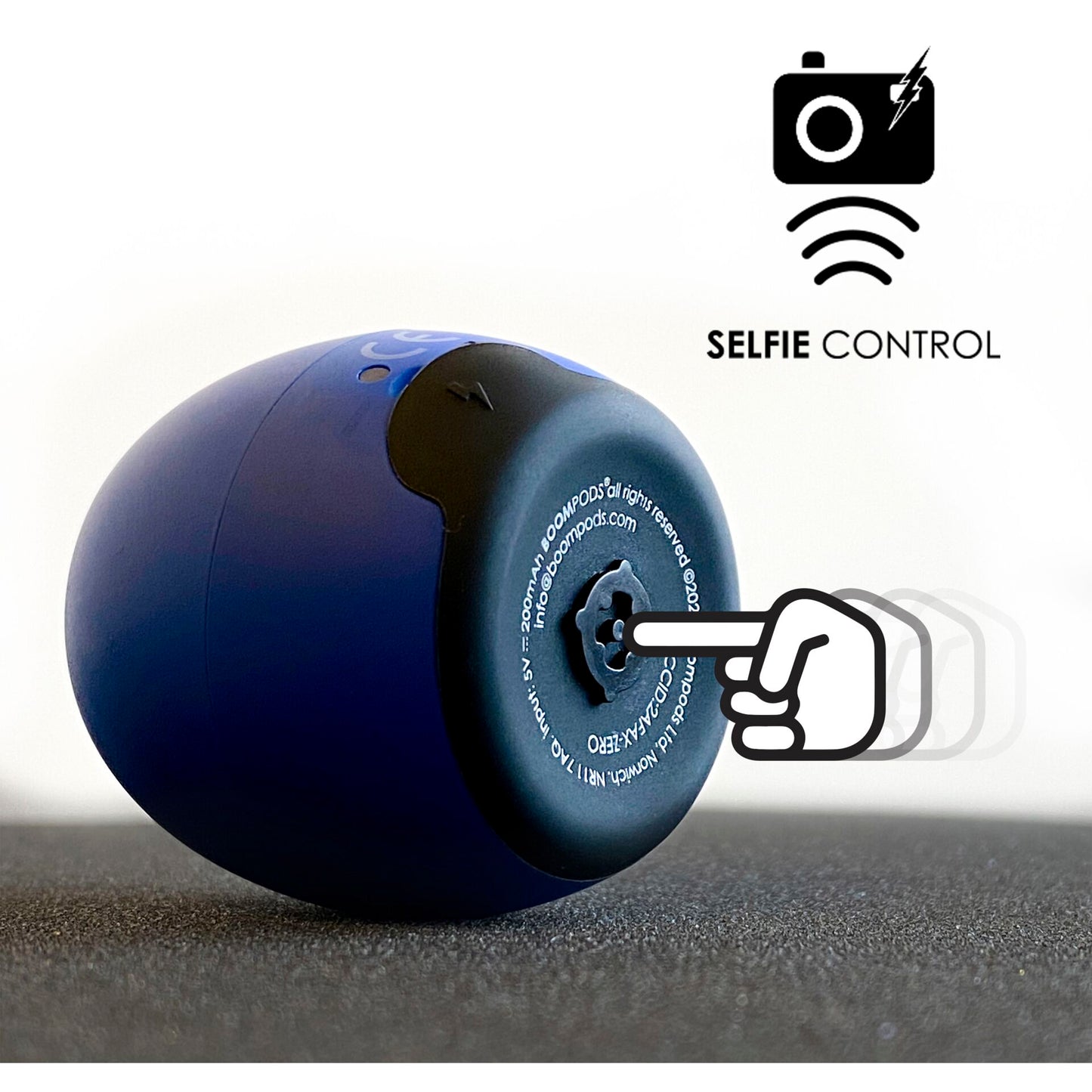 Boompods Zero Navy Blue