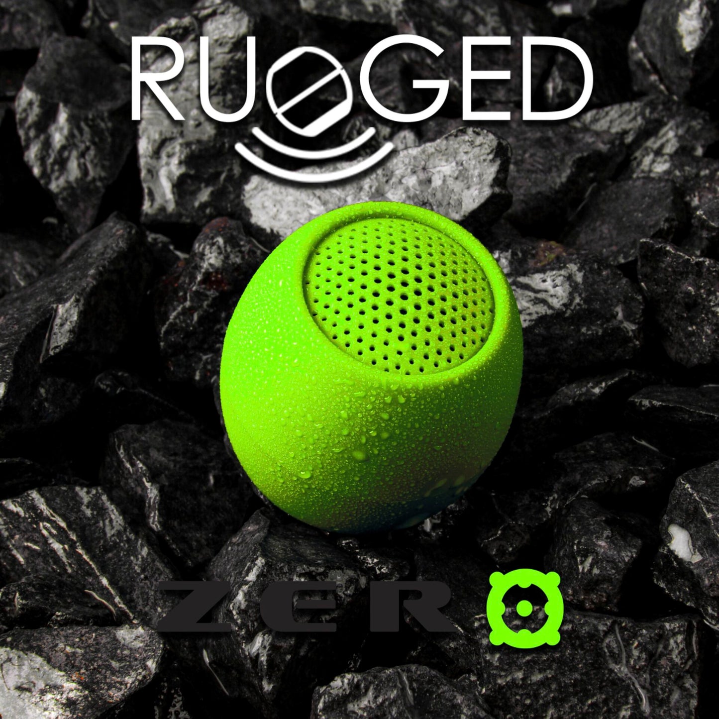 Boompods Zero Lime Green