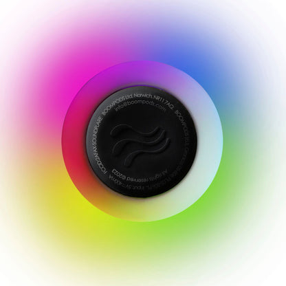 Boompods Tide Round  Speaker Soundflare Black
