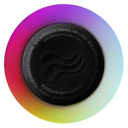 Boompods Tide Round  Speaker Soundflare Black