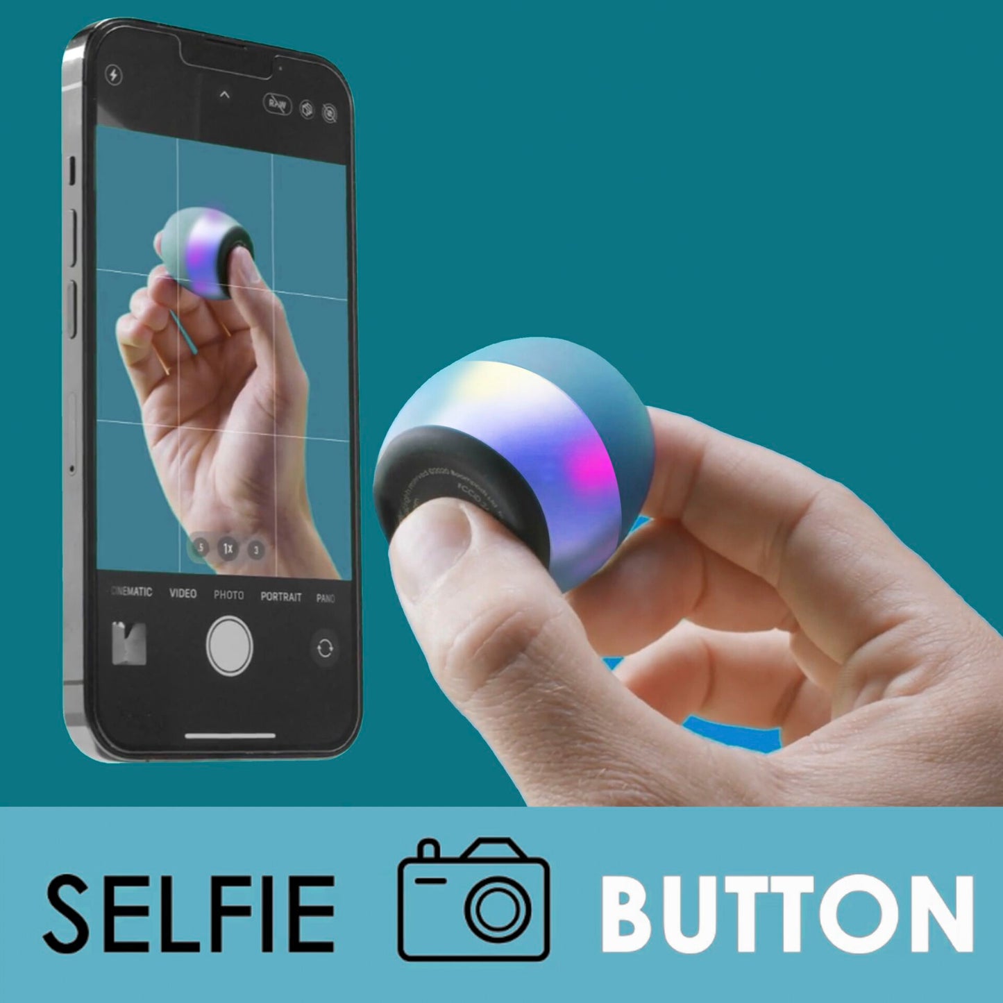 Boompods Tide Round  Speaker Soundflare Blue