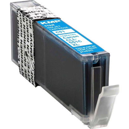 KMP C91 ink cartridge cyan comp. with Canon CLI-551 C XL