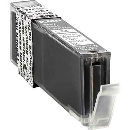 KMP C94 ink cartridge grey comp. with Canon CLI-551 GY XL