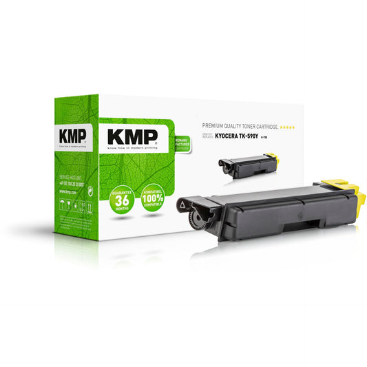KMP K-T55 Toner yellow compatible with Kyocera TK-590 Y