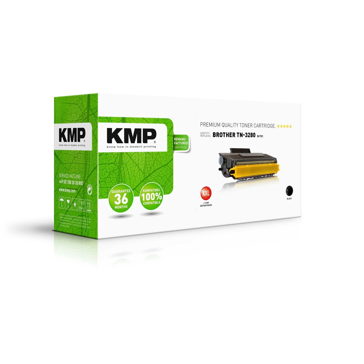 KMP B-T31 Toner black XXL compatible with Brother TN-3280