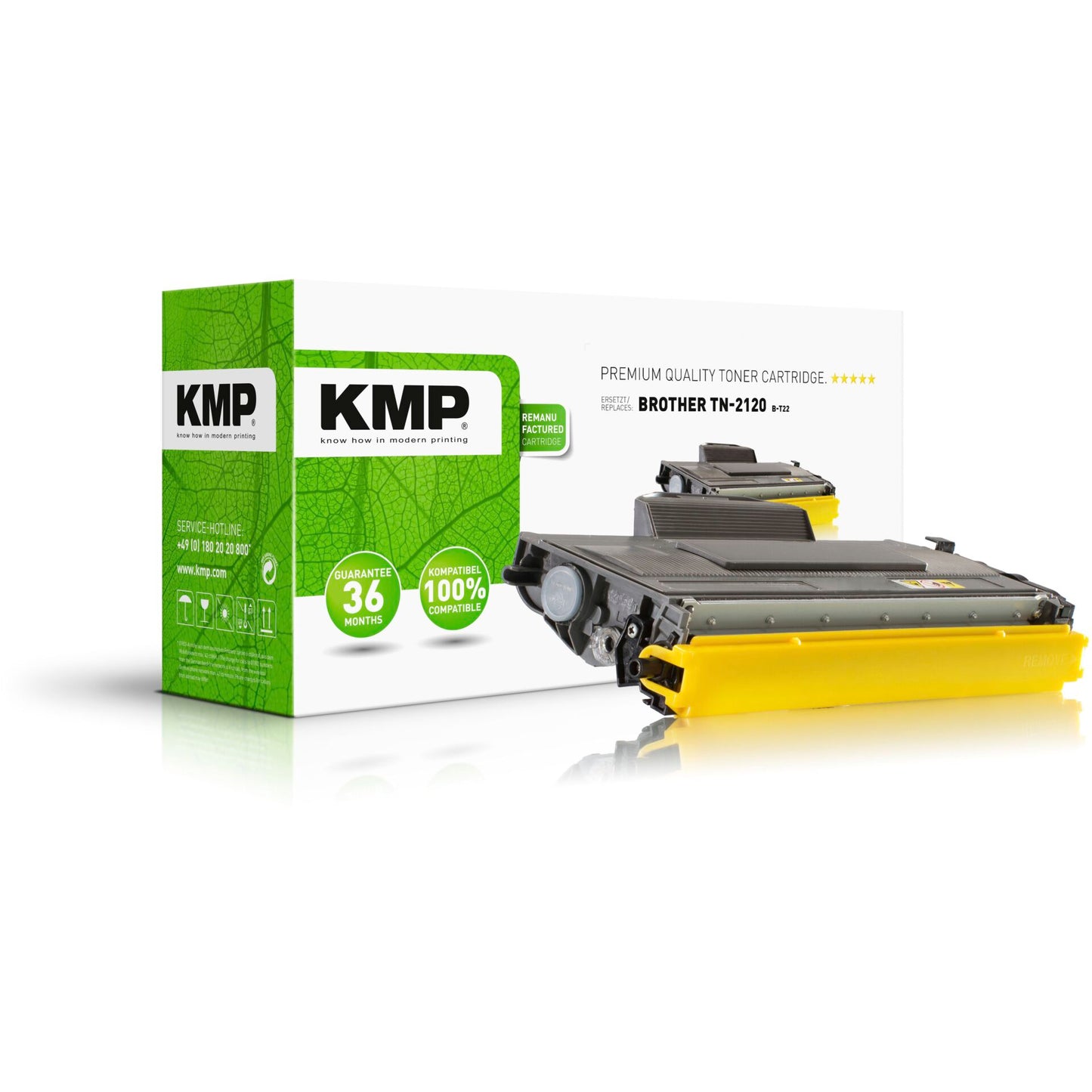 KMP B-T22 Toner black XXL comp. with Brother TN-2120 X