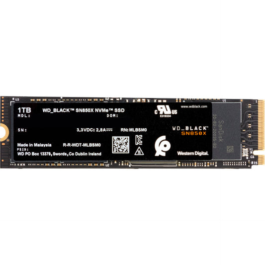 Western Digital Black SSD    1TB SN850 NVMe           WDS100T2X0E