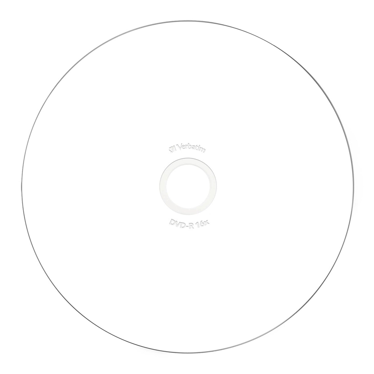1x25 Verbatim DVD-R 4,7GB 16x Speed, wide printable