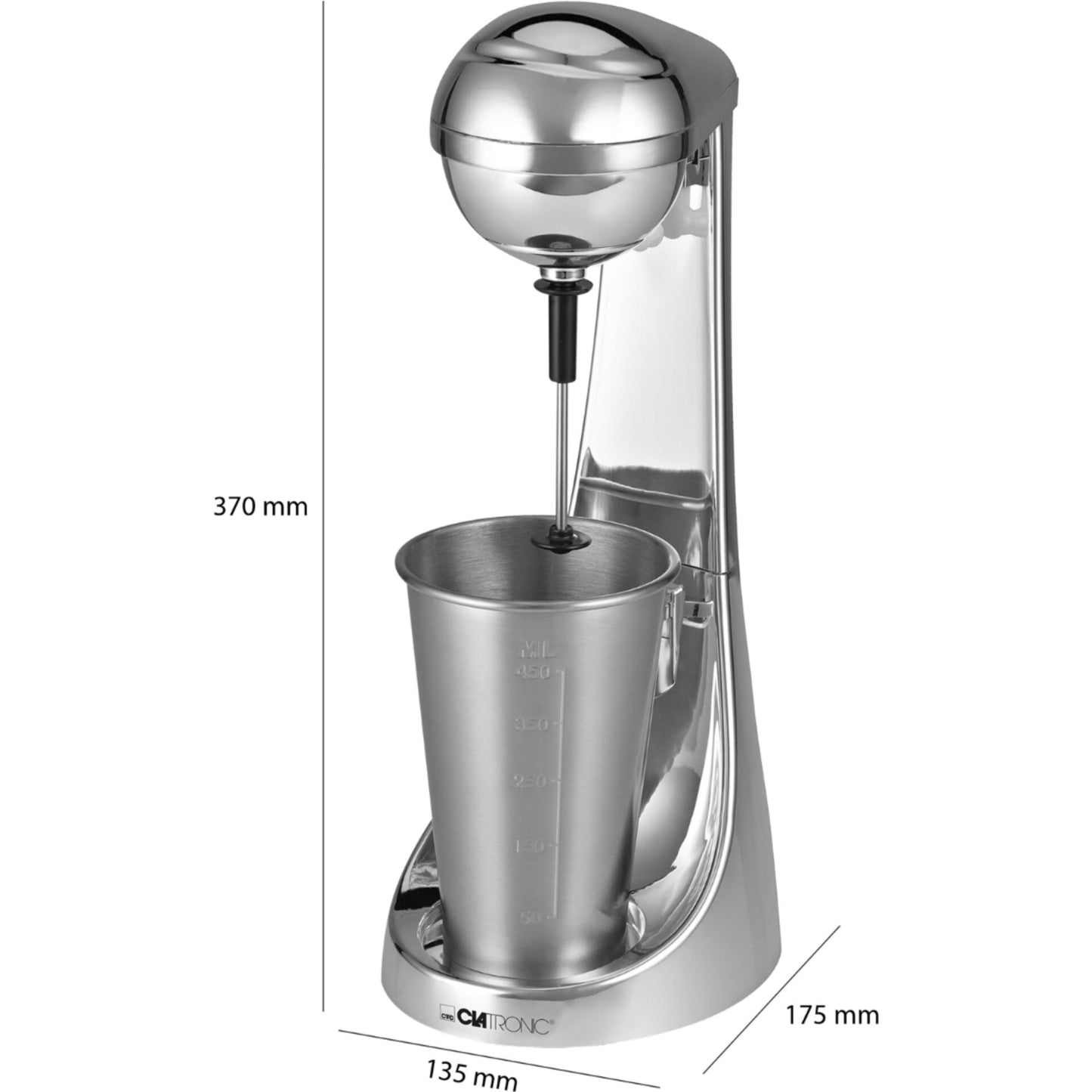 Clatronic BM 3472 chrome Bar mixer