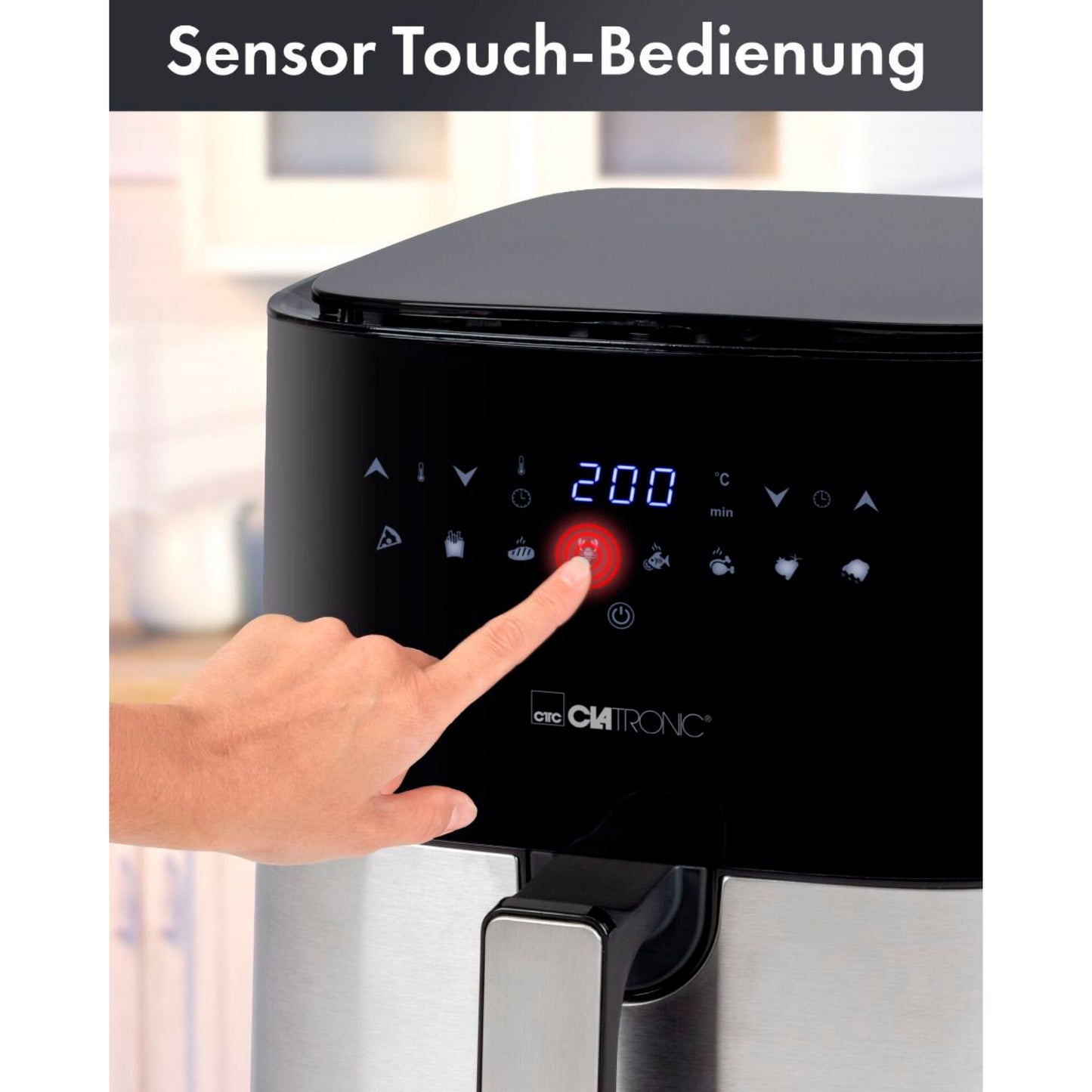 Clatronic FR 3782 H inox Air Fryer