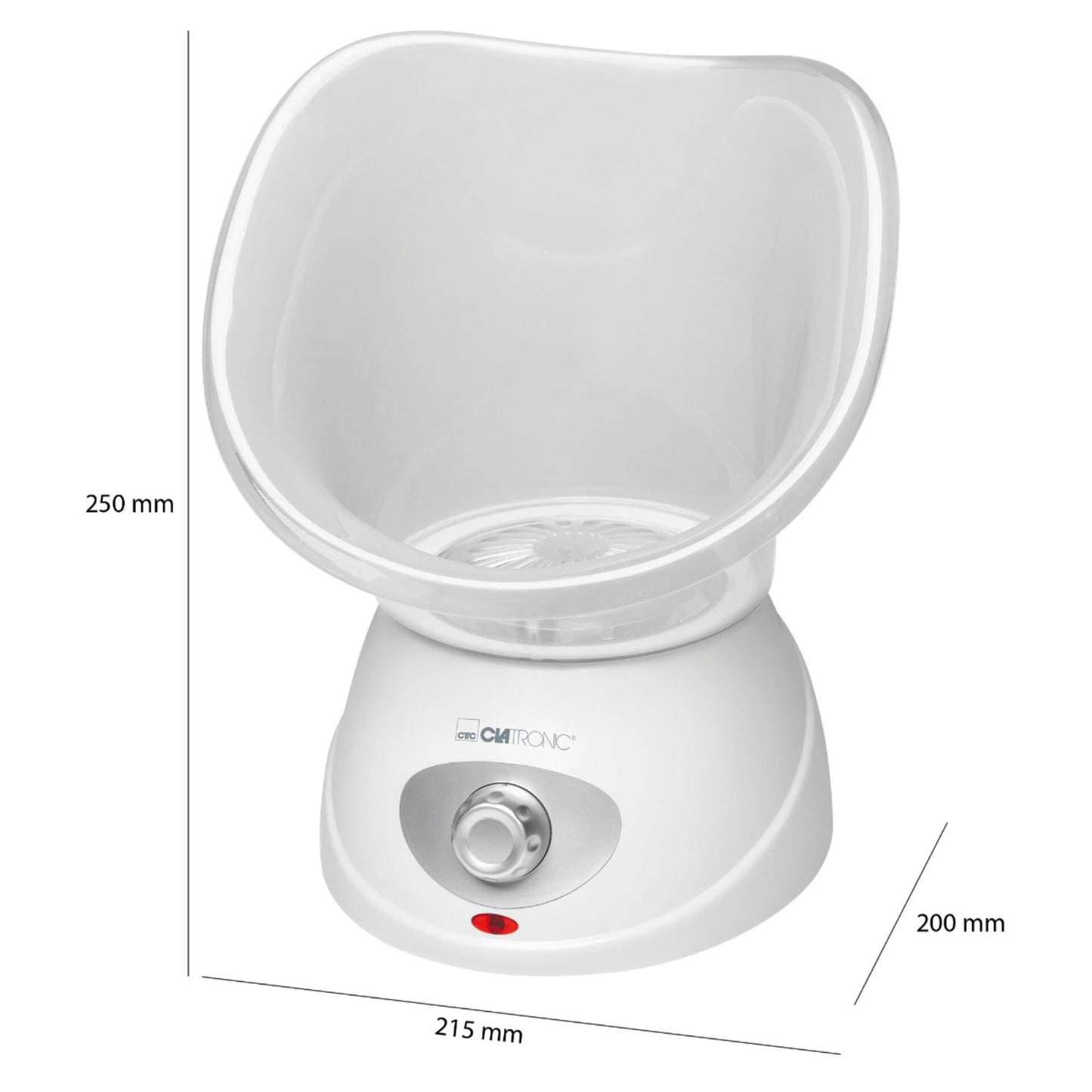 Clatronic GS 3656 white-grey Face Sauna