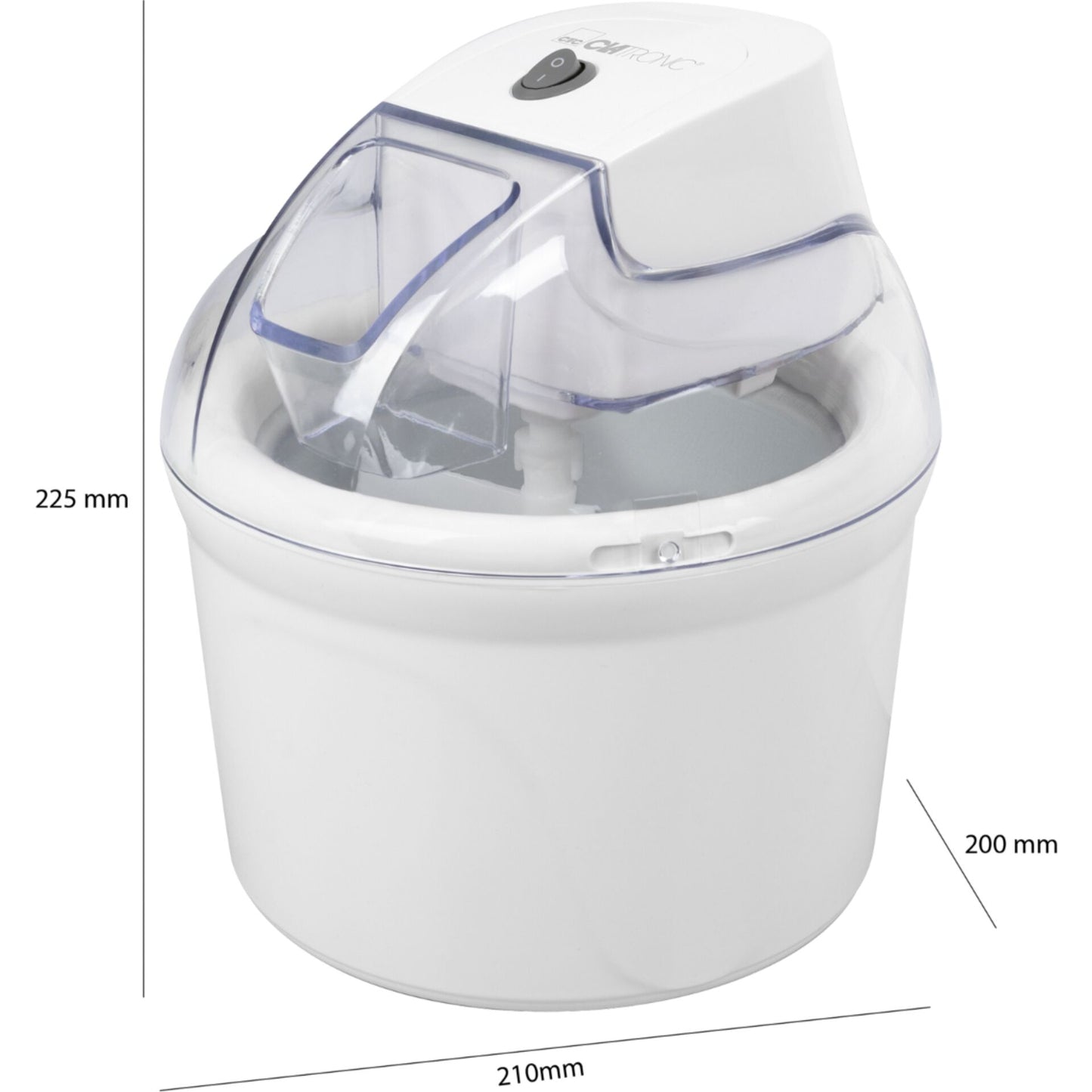 Clatronic ICM 3764 white Ice Machine 1,5L