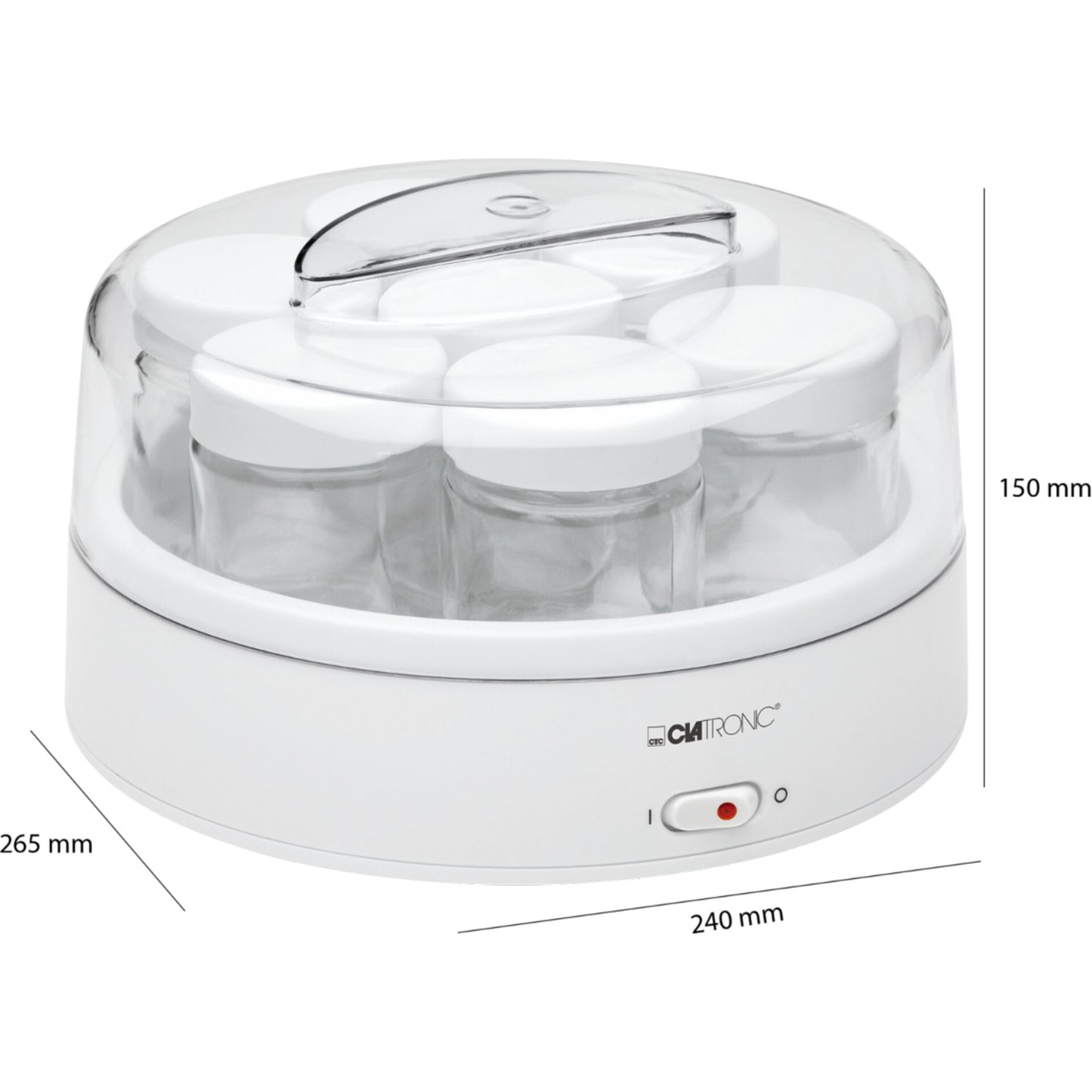 Clatronic JM 3344 white Yoghurt Maker