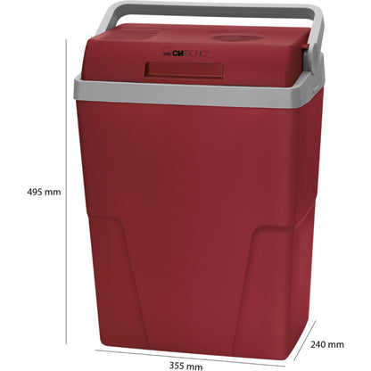 Clatronic KB 3713 N red-grey Cool Box 12 & 230 Volt