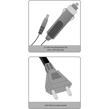 Clatronic KB 3713 N red-grey Cool Box 12 & 230 Volt