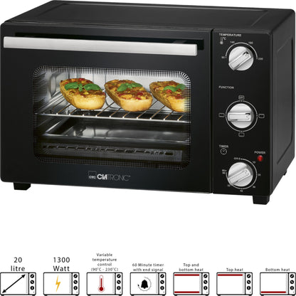 Clatronic MBG 3726 black Multi Oven