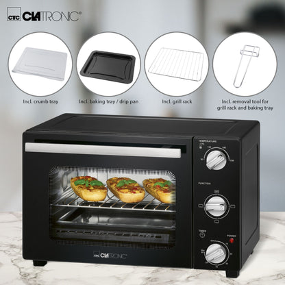 Clatronic MBG 3726 black Multi Oven