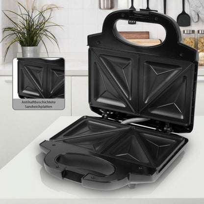 Clatronic ST 3778 black-inox Sandwich Toaster