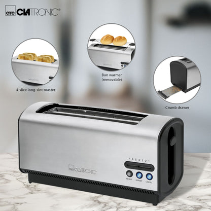 Clatronic TA 3687 inox Toaster