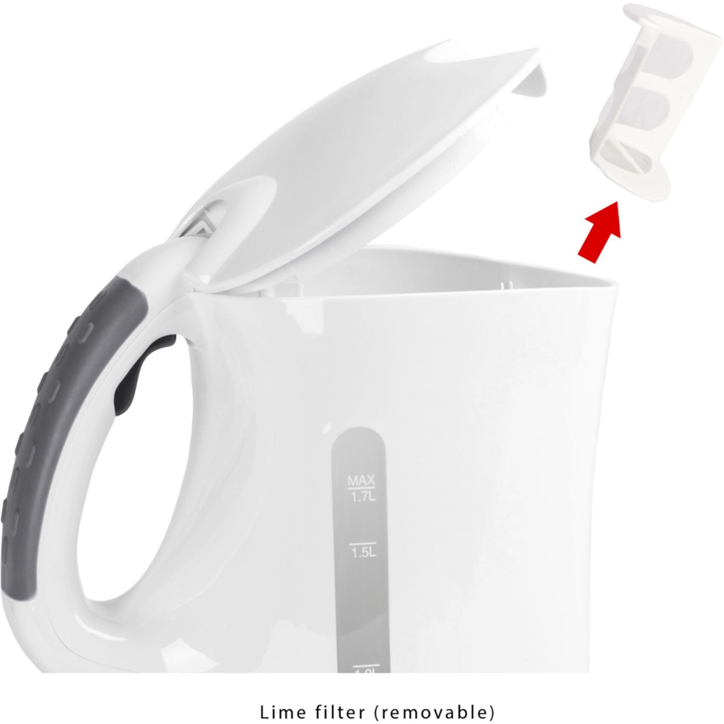Clatronic WK 3445 white Cordless Water Kettle