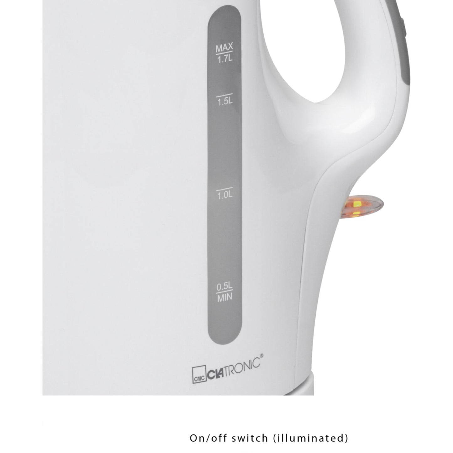 Clatronic WK 3445 white Cordless Water Kettle