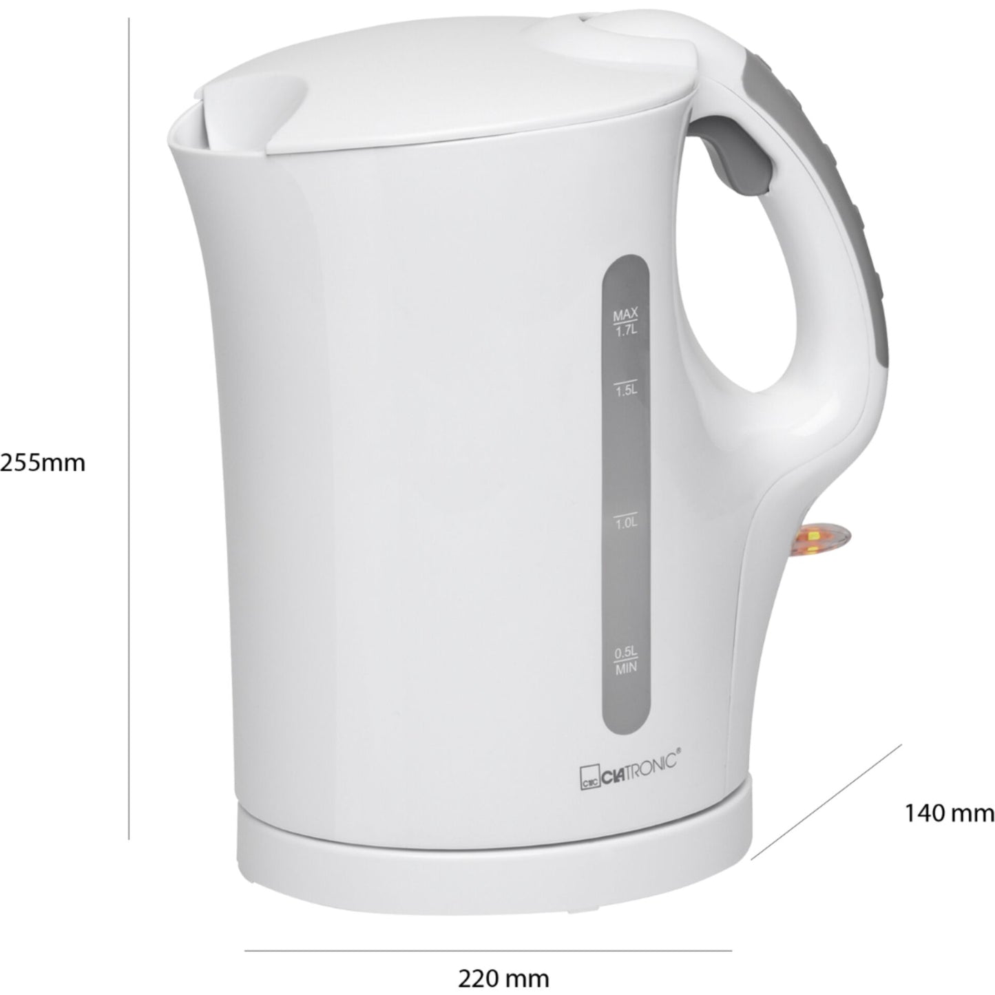 Clatronic WK 3445 white Cordless Water Kettle