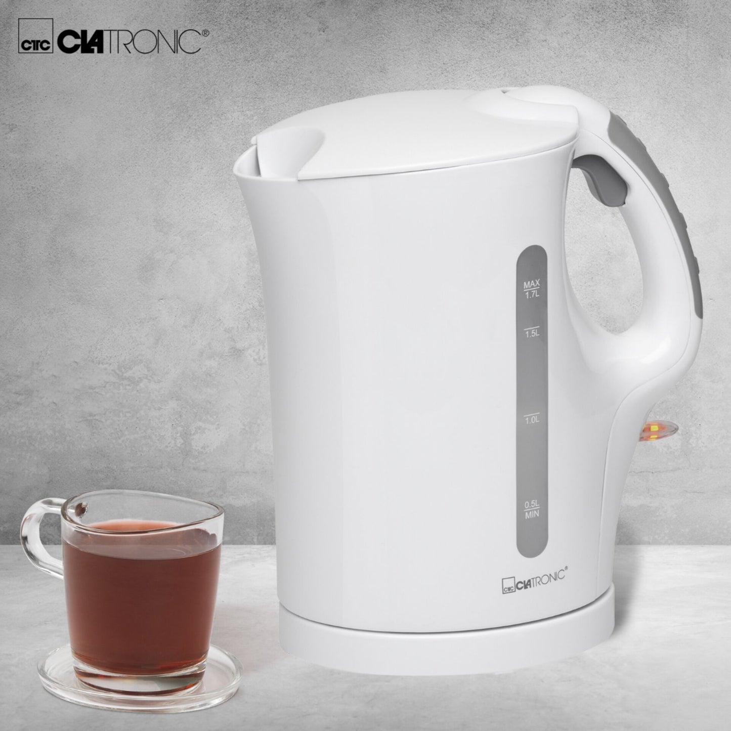 Clatronic WK 3445 white Cordless Water Kettle