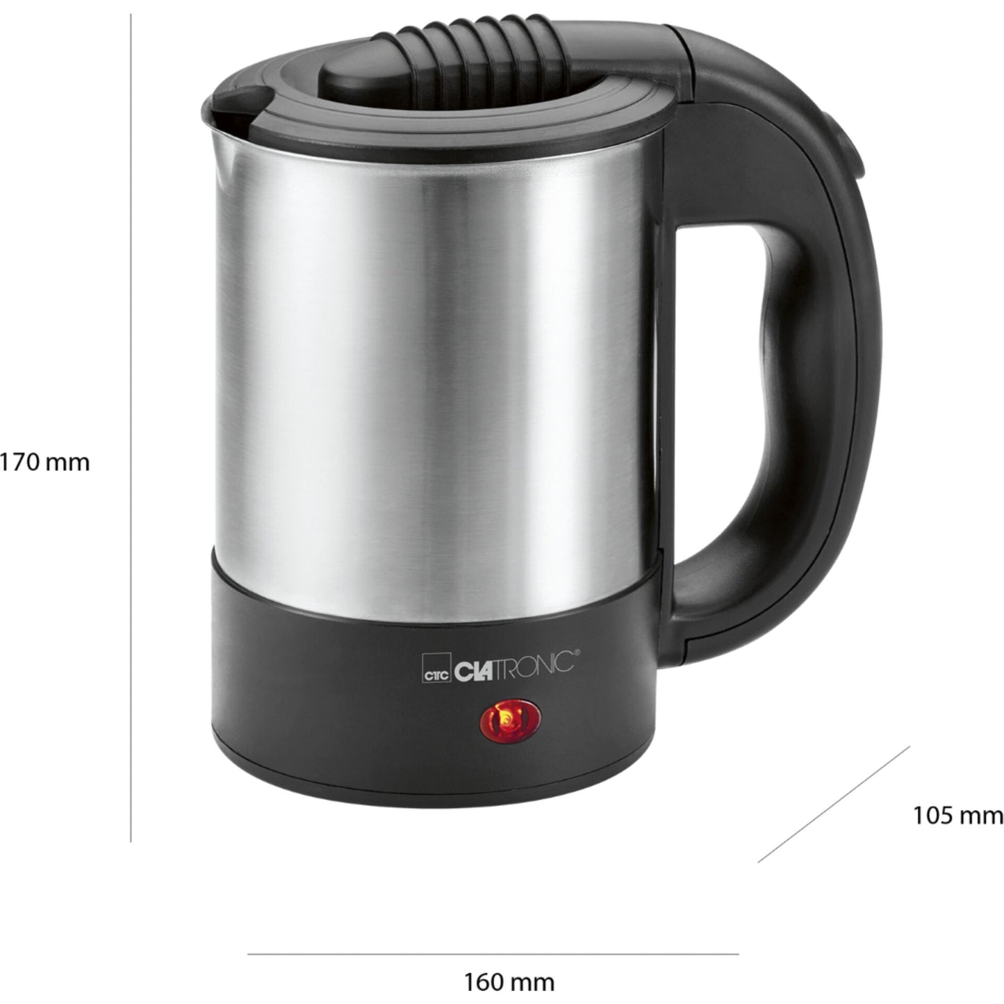 Clatronic WKR 3624 inox Travel Kettle