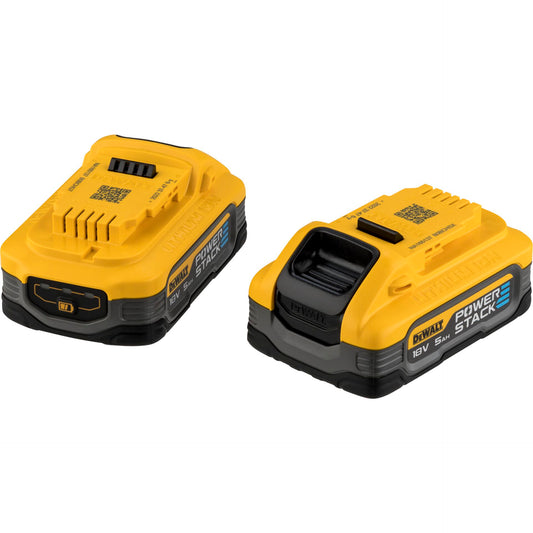 DeWalt DCBP518H2-XJ Powerstack 2x 18V XR 5Ah Battery Set