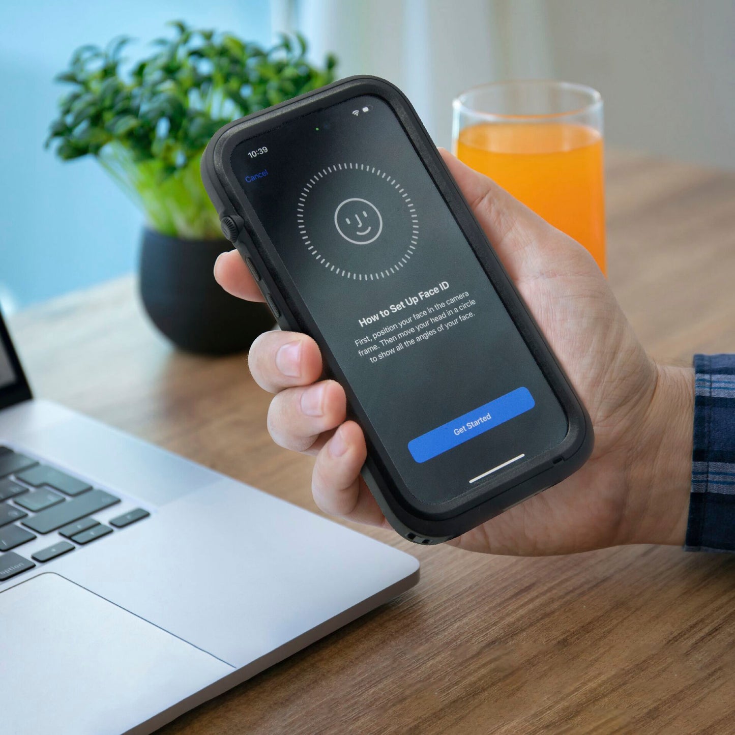 Catalyst iPhone 14 Plus Wasserdichtes Case Stealth Black