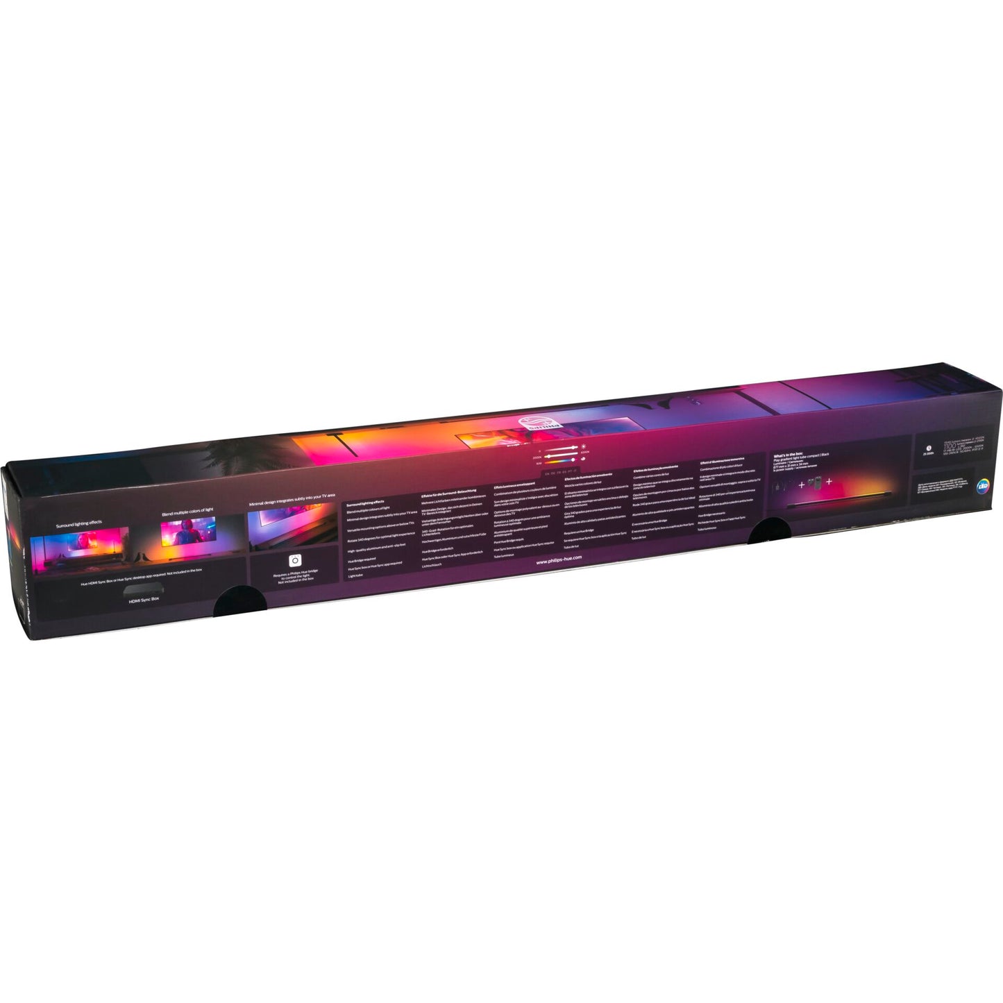 Philips Hue Play Gradient Light Tube 75cm black