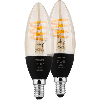 Philips Hue LED Candle E14 White Ambiance 4,9W 2-Pack