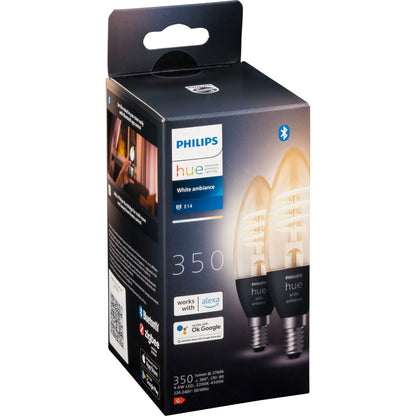 Philips Hue LED Candle E14 White Ambiance 4,9W 2-Pack