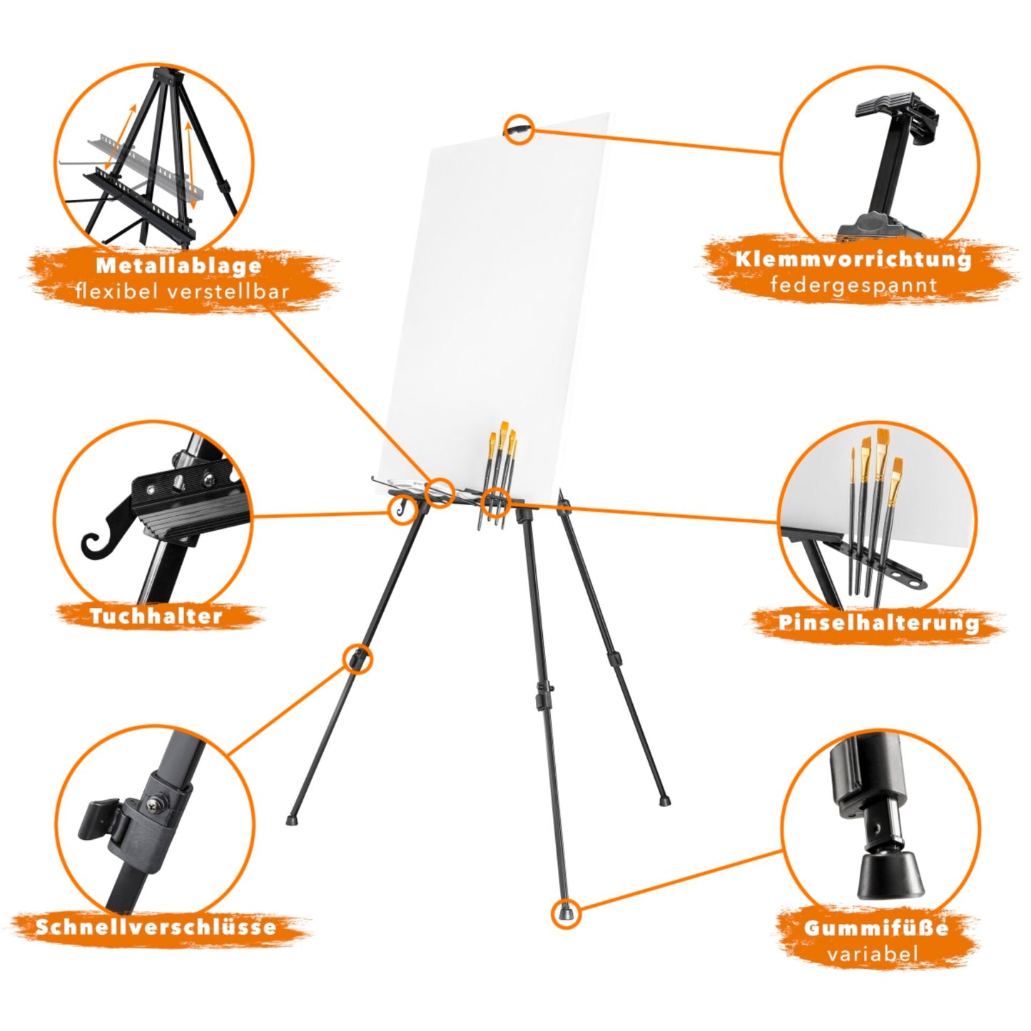 Walimex Pro Studio Easel Aluminum XL 180cm