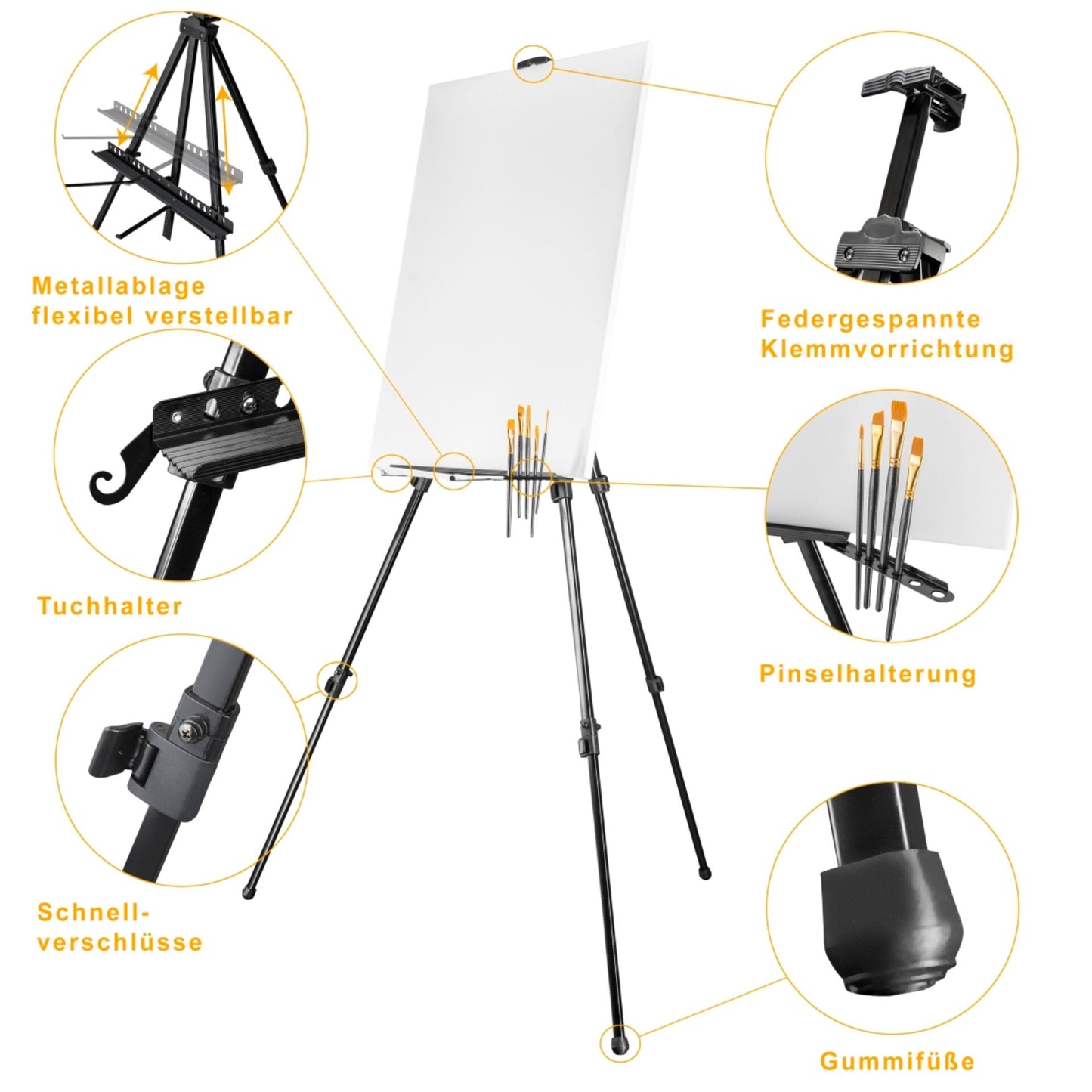Walimex Pro Studio Easel Aluminum XXL 205cm