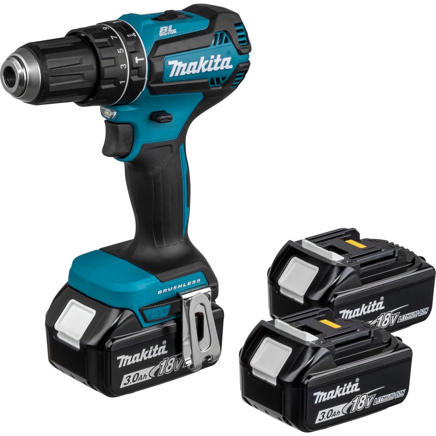 Makita DHP485RF3J Cordless Combi Drill