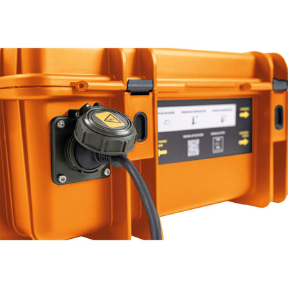 B&W Energy Case Pro1500 1500W mobile power orange