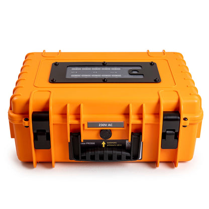 B&W Energy Case Pro500 500W mobile power orange