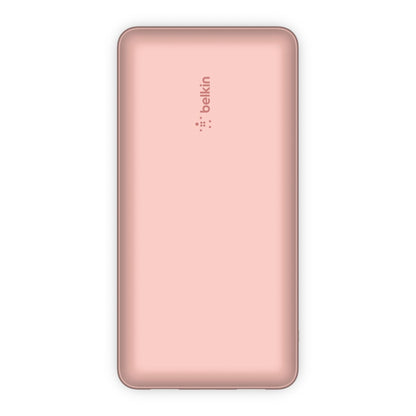 Belkin Powerbank 20.000mAh pink 15W+USB-A/C Kab. 15cm BPB012btRG