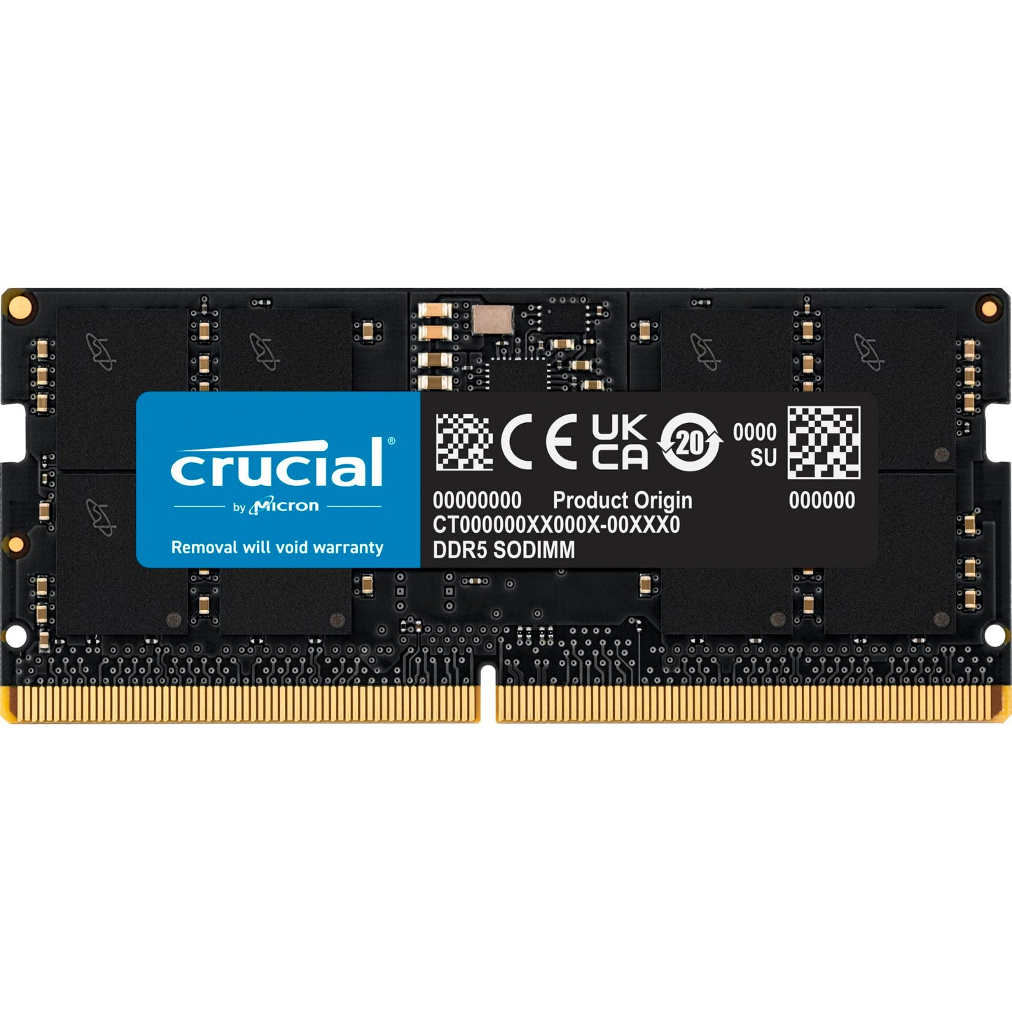 Crucial DDR5-5600           16GB SODIMM CL46 (16Gbit)