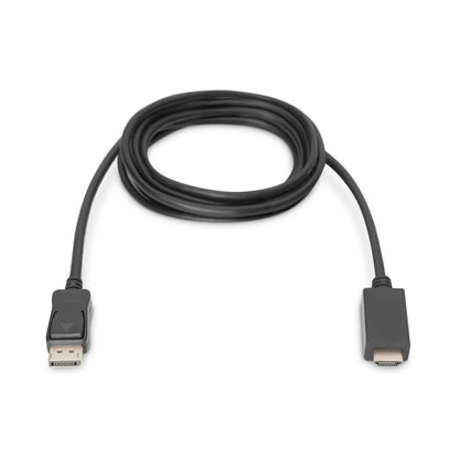 DIGITUS DisplayPort Adaptercable DP-HDMI Typ A 3m AK-340303-030-S