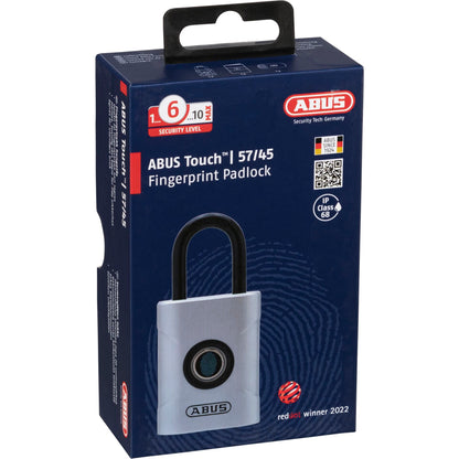 ABUS Touch 57/45 Padlock IP66/68 - Fingerprint