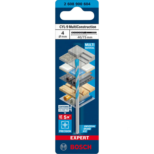 Bosch  CYL-9 MC Drill  4x40x75mm EXPERT