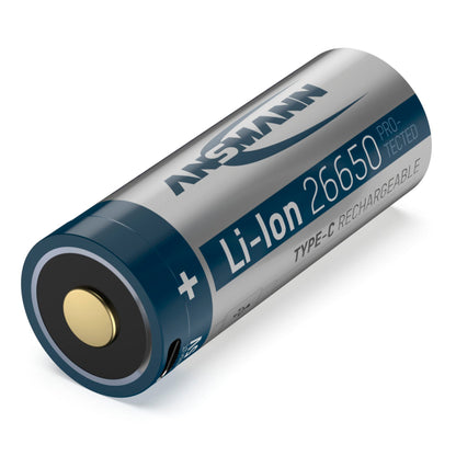 Ansmann Li-Ion 26650 5100mAh 3,6V Micro-USB socket  1307-0012