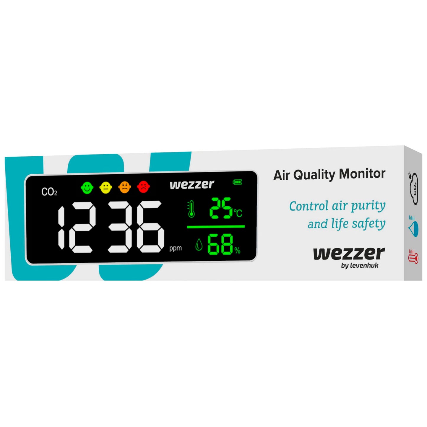 Levenhuk Wezzer Air MC50 Air Quality Monitor