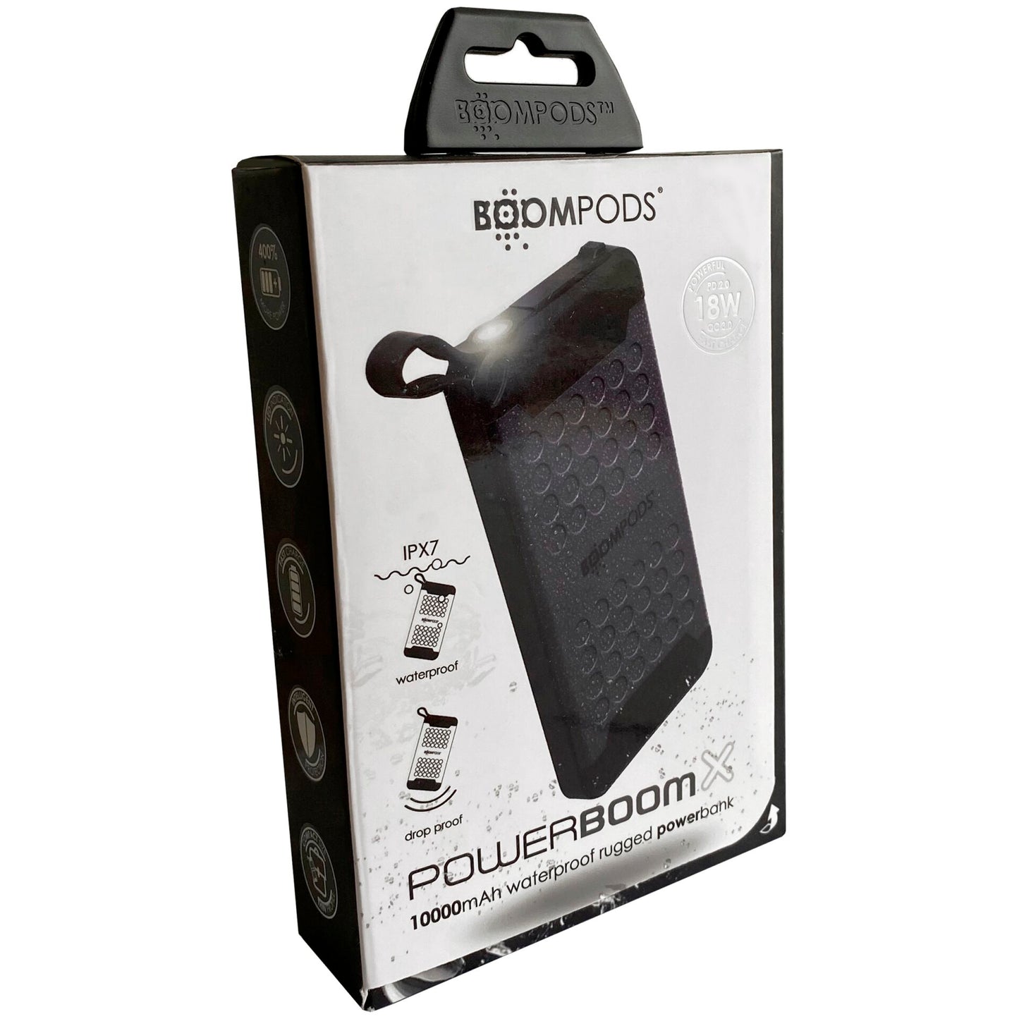 Boompods Powerboom X 10.000mAh Grey Waterproof