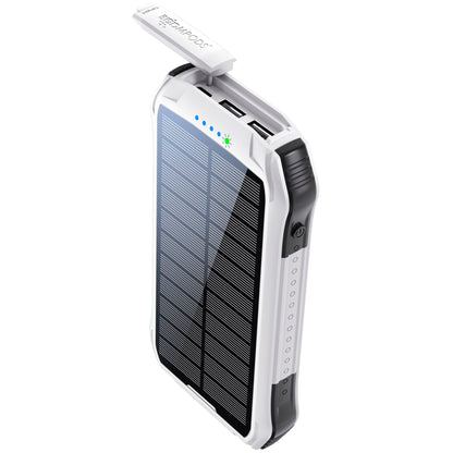 Boompods Neutron Solar Powerbank 10.000mAh white