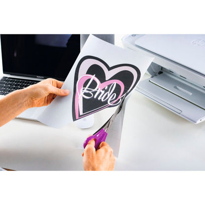 Herma T-Shirt Foil A4 f. dark + black Textiles 10 Sheets 4527