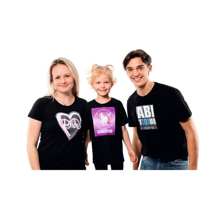 Herma T-Shirt Foil A4 f. dark + black Textiles 10 Sheets 4527