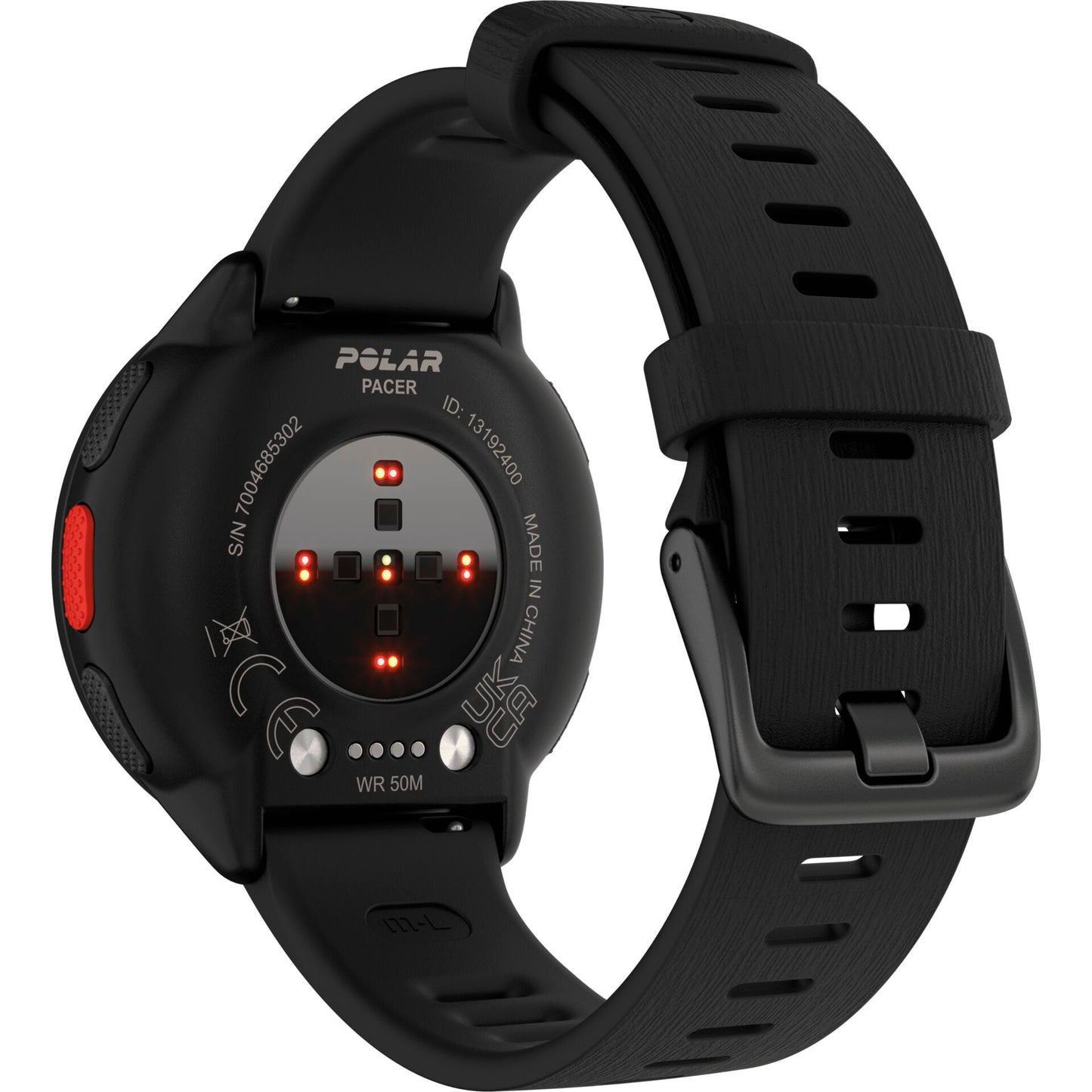 Polar Pacer Night Black S/L
